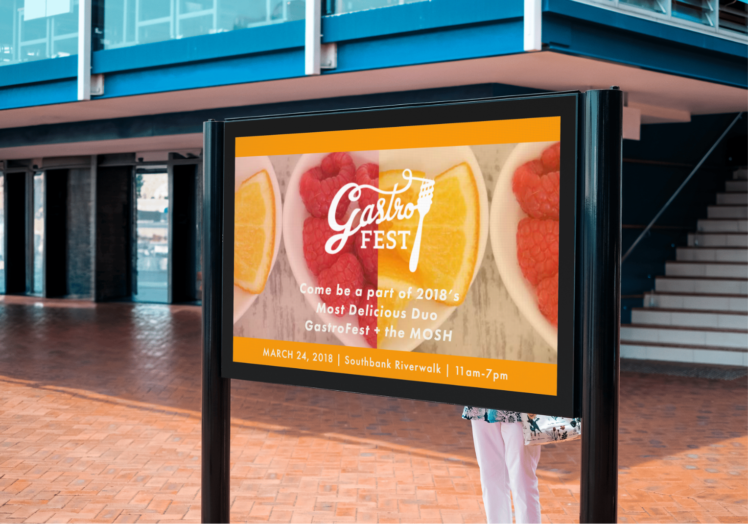 
Campaign strategy & repositioning · Reframed a venue relocation as brand evolution, 30K+ attendees